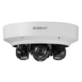 Hanwha PNM-9084QZ1/KUS Series x 2MP Multi-Directional PTRZ IP Camera, 3-6mm Motorized Varifocal Lens, White, TAA Compliant