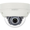 Hanwha HCV-6080R HD+ Series 2MP Analog HD IR Vandal Dome Camera, 3.2-10mm Motorized Varifocal Lens, Ivory