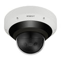 Hanwha PNM-9031RV/KUS P Series 15MP Outdoor Multi-Sensor Panoramic Dome Camera, IR, PoE+, White