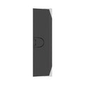 Hanwha SBS-165B Surface Mount Backbox for Video Intercom TID-600R, Black