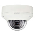 Hanwha XNV-6080/KUS Series 2MP Outdoor Vandal Resistant Dome IP Camera, 2.8-12mm Varifocal Lens, Ivory, TAA Compliant