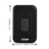 7x9' Amplified UnderSeat Subwoofer with a 4x6 Radiator 230 Watts Max - side view | Silarius