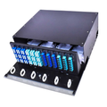 Cleerline SSF-4RU-E12 4RU Enclosure, Empty, Holds up to 12 plates, comes w/ Flush Mount Rack Ears