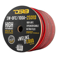 10-GA OFC 100% Copper Speaker Wire 250 Feet - front view | Silarius