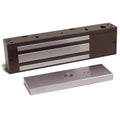 SDC 1511X 1510 Series Single Electromagnetic Door Lock, Surface Mount, 1650lbs Holding Force, Dark Bronze