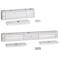 SDC 1571DEV Single Door Slave Electromagnetic Lock, Grade 1, 12/24VDC, Satin Aluminum Brass Powder Coat