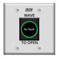 SDC 474DU No Touch Switch SPDT, Double Gang Faceplate ‘WAVE to OPEN’ Imprint
