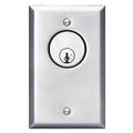 SDC 707U 700 Series Key Switch, Single Gang, 630 Dull Stainless
