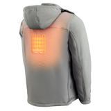 Sahara II Men's Heated Jacket - rear view | Silarius
