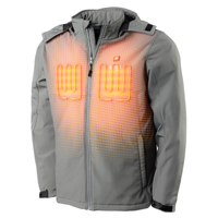 Sahara II Men's Heated Jacket - front view | Silarius