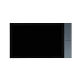 Shelly Wall Display XL Grey - side view | Silarius