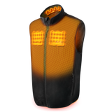Sierra Heated Knit Vest - Men's - front view | Silarius