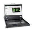 Eaton Tripp Lite B070-008-19 NetCommander 8-Port, CAT5 1U Rack-Mount Console, KVM Switch with 19" LCD