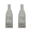 Tripp Lite N261-050-WH CAT6A 10G Snagless Molded UTP Ethernet Cable (RJ45 M/M), PoE, 50' (15.2m), White