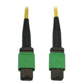 Eaton Tripp Lite N390B-01M-12-AP Fiber Optic Patch Cord, Single-mode MPO/MPO Fiber Wired, 1m, Yellow