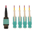 Eaton Tripp Lite N845-03M-4S-MG Fiber Optic Patch Cord, MTP/MPO Multimode, 4S, 3m