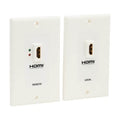 Tripp Lite P167-000 HDMI over Dual CAT5 / CAT6 Extender Wall Plate Kit with Transmitter and Receiver