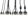 Eaton Tripp Lite P784-006-DVU DVI KVM Cable Kit with USB and Audible Features, 6'