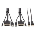 Eaton Tripp Lite P784-006-U DVI KVM Wired Kit USB A/B, 6', KVM Switch and Extender