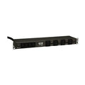 Eaton Tripp Lite PDU1230 5.8kW 200-240V Single-Phase Basic PDU, 16 C13 and 4 C19 Outlets, L6-30P Input, 1U Rack-Mount, 15' (4.6m) Cord