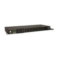 Eaton Tripp Lite PDUMH20HV 3.7kW Single-Phase Local Metered PDU, 208/230V (8 C13 and 2 C19), C20 / L6-20P Adapter, 12' (3.66 m) Cord, 1U Rack-Mount, TAA