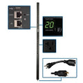 Eaton Tripp Lite PDUMNV20LX 1.9kW Single-Phase Monitored PDU with LX Platform Interface, 120V Outlets (24 5-15/20R), 0U Vertical, 70"