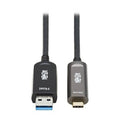 Eaton Tripp Lite U428F-10M-D321 10m -A to USB-C 3.2/1/0 /M Active Optical Cable