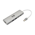 Eaton Tripp Lite U442-DOCK10-S USB-C Dock with HDMI, Hub, MicroSD, and PD Charging, Sleek Design