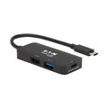 Eaton Tripp Lite U444-06N-H4UBC2 HDMI 4K USB-C Multiport Adapter, 60 Hz, 100W PD Charging, Black