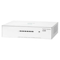HPE R8R45A#ABA Instant On Switch Series 1430 8-Port Gb Unmanaged Layer 2 Ethernet Switch, 8x 1G, Fan-less