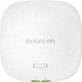 HPE S1T08A Instant On AP21 2x2 WiFi 6 Indoor Wireless Access Point, Single-Room, Secure, Smart Mesh Support, Power Source Not Included