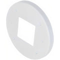 Turing Video EBEPFD EDGE+ Series Fixed Dome Single Gang Box Plate, White