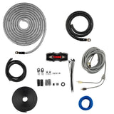 0-GA CCA Amplifiers Installation Kit - SILVER - side view | Silarius