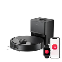 Roborock Q10 S5+ Robot Vacuum and Mop with Auto-Empty Dock - front view | Silarius