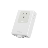 Gitryin Retractable Travel Adapter 5-in-1 Charger - front view | Silarius