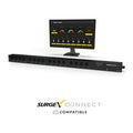 SurgeX SX-VS-1216 Vertical Series+ Smart Vertical PDU, 16-Outlet Configuration, 120V