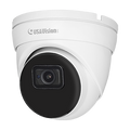 GeoVision UA-R800F2 USAVision 8MP Super Low Lux WDR IR Turret Dome IP Camera, 2.8mm Lens, White