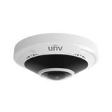 Uniview IPC815SB-ADF14K-I0 5MP Fisheye Fixed Dome Camera, Two-Way Mic
