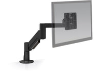 HAT Design Works 3500-350-104 Short Reach Monitor Arm, Black, holds 5.5-15.5 lbs, up to 27IN screen
