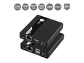 SIIG CE-H27411-S1 HDMI USB KVM Over Cat6 Extender 1080p, up to 230 ft (70m) (CE-H27411-S1)