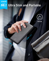 Anker 313 Power Bank (PowerCore 10K) - rear view | Silarius
