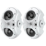 Electro-Voice EVID 6.2W 6in Compact 2-Way Surface Mount Loudspeaker, Pair, White