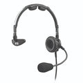 IQsight LH-300-DM-A4M Single Side Dynamic Microphone, Black