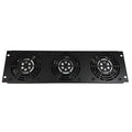 VMP EREN3FANKIT Rack Mounted Three Fan Kit, 3-Spaces, Black