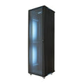 VMP EREN-42E 19" Equipment Rack Enclosure with 42U Floor Cabinet and 2-Fan Kit Pre-Installed