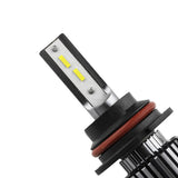 VISION 9007 High/Low CSP LED Conversion Kit 6500K White 8000/5000 Lumens 50/30 Watts - rear view | Silarius