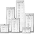 Viking D6 Name Directory, Stainless Steel