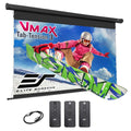 Elite Screens VMAXT138UCH3 VMAX Tab-Tension 3 Series 138" Electric / Motorized Projection Screen, CineGrey