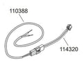 Von Duprin 114320 QEL Cable Package for Exit Devices, Includes Short QEL Motor Cable