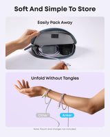 Anker USB-A to USB-C Cable (3 ft/6 ft, Upcycled-Braided)